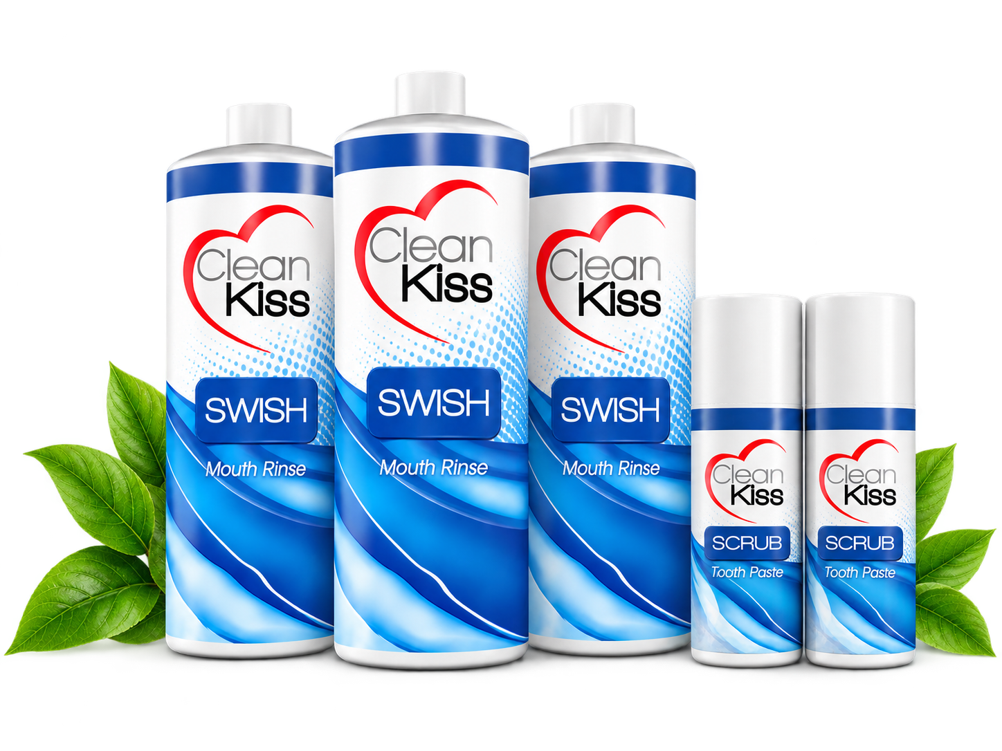 Clean Kiss complete 90-day oral health system